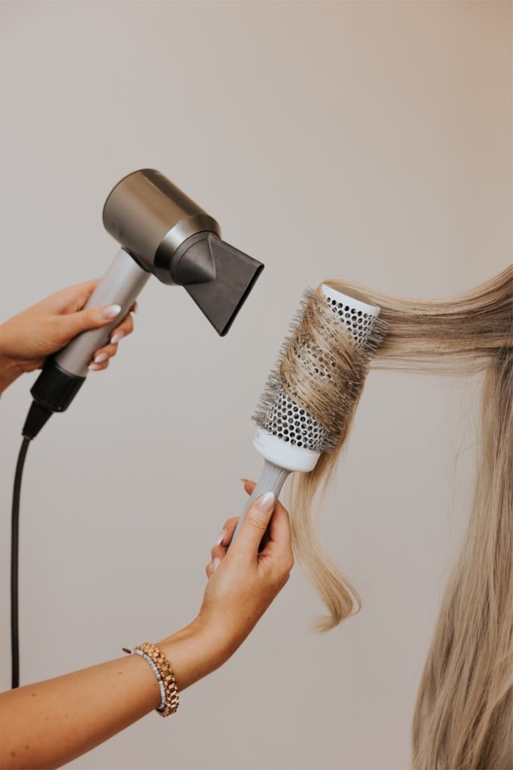 Blow dry styling